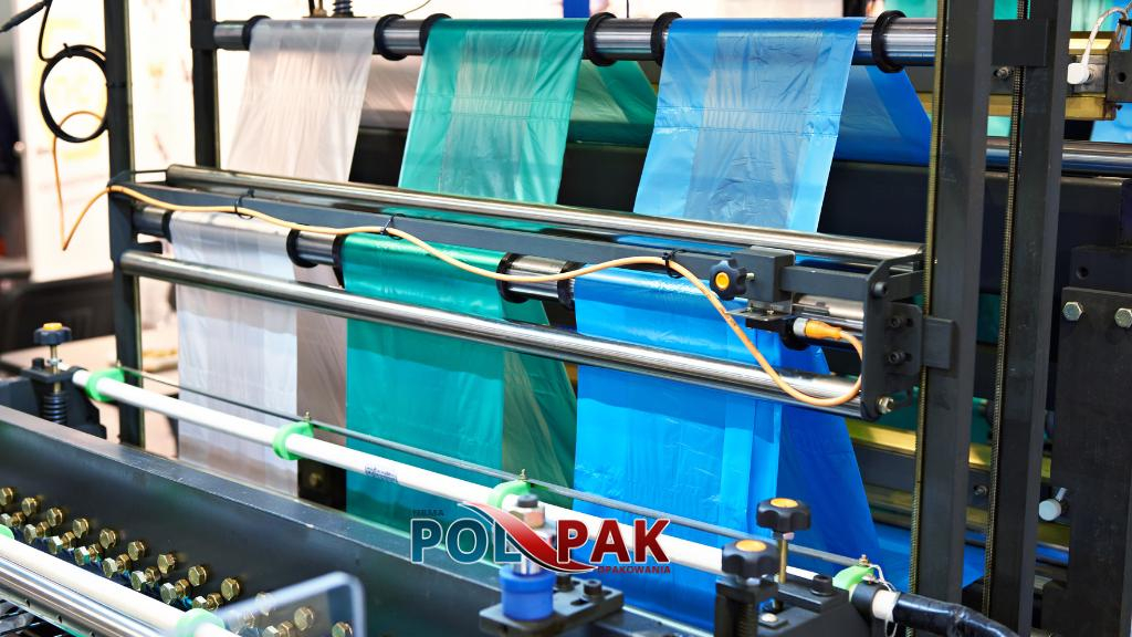 Zdjęcie na okładce dla Pol-Pak. Producent folii, opakowań foliowych, worków na śmieci, reklamówek foliowych.